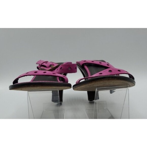 DONALD J PLINER Mountains of Italy Fuschia Pink Vianna Sandal Size 8M - Picture 10 of 14